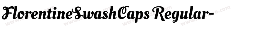 FlorentineSwashCaps Regular字体转换